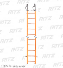 'Ritz Ferramentas – Escada Simples com Gancho'