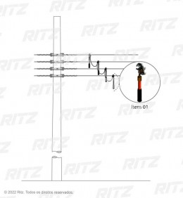 'ATR00548-1 - ATR Para Redes Secundarias Isoladas - Ritz Ferramentas'