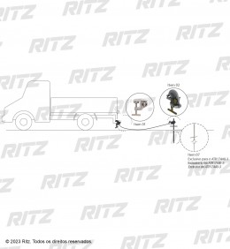 'ATR17440 conjunto ATR veiculo Ritz'