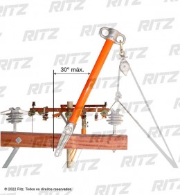 'RH20 - Mastro para Cruzeta - Aplicação  - Ritz'