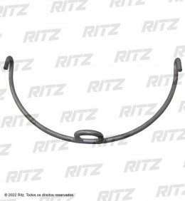 R070184 - Galvanized Steel Handle - Ritz