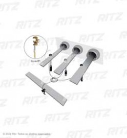 ATR17572-1 - Temporary Grounding Set for Switchgear and Substations (MV) ) - Ritz Ferramentas