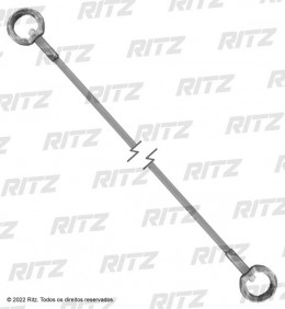 ESR11795-1- Kit para Instalação por Corda – Bastão isolante da corda - Ritz