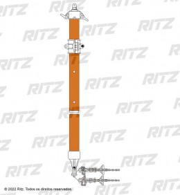 RC400-0475 - Bastão Lança para Icamento de Carga - Ritz
