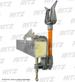 RC400-0517 - Suporte para Condutor com Fixação em Cruzeta, Ø 32mm x 0,20m Comprimento Isolante - Ritz
