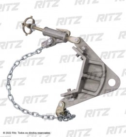 RT400-0838 - Suporte Adaptador para Cruzeta Metálica - Ritz