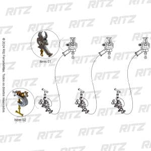 ATR17442-1 Conjunto de Aterramento Temporário para Subestação (AT)