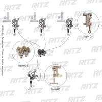 ATR17455-1 Conjunto de Aterramento Temporário para Cubículo e Subestações (MT)