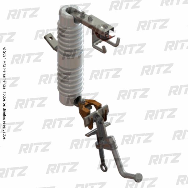 RC600-0862 - Suporte em L Grampo Chave com Fusível - Aplicação