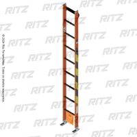 Escada Simples com Perfil Oblongo Ritzglas®