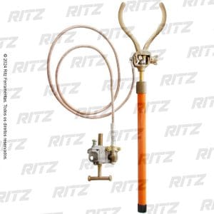 RC600-0000 Aterramento estático com grampo de fixação com parafuso tipo “T”