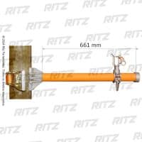 RT400-1940 - Suporte para condutor com Esticador de tirante de náilon