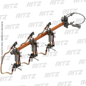 FLV30049-1 Cruzeta Temporária para Big Jumper Poste Circular ou Duplo “T”