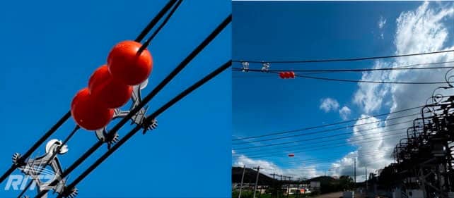 Esfera de Proteção para Linhas Aéreas